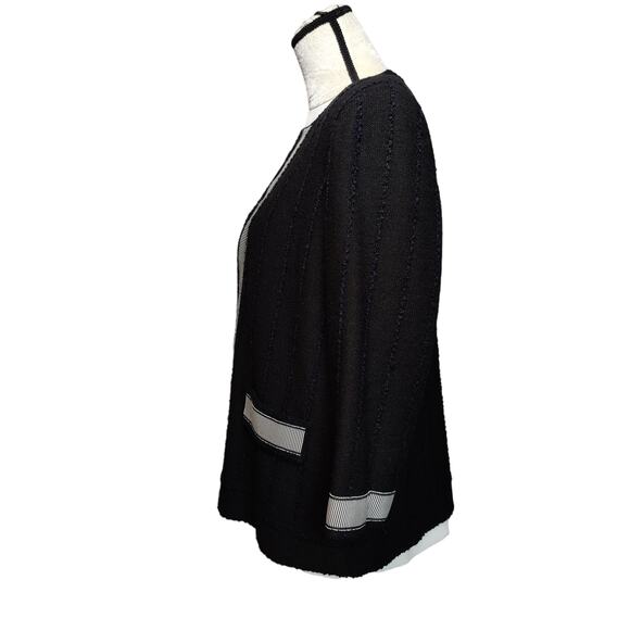 NWT Vintage Lihli for Saks Fifth Ave Sz 14 Blouse Cardigan Sweater Blazer Set - Picture 12 of 13